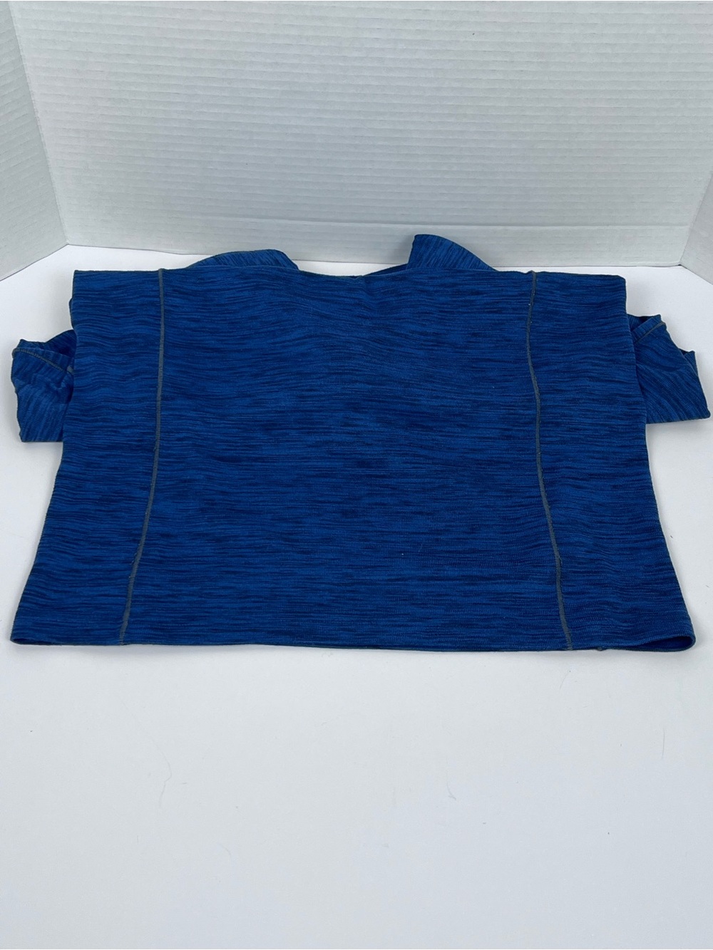 Kuhl Youth Boys Heathered Blue Alloy 1/4 Zip Lightweight Sweater Size M; Active - Picture 10 of 16